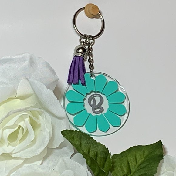 Personalizable Acrylic Keychain - Picture 2 of 3